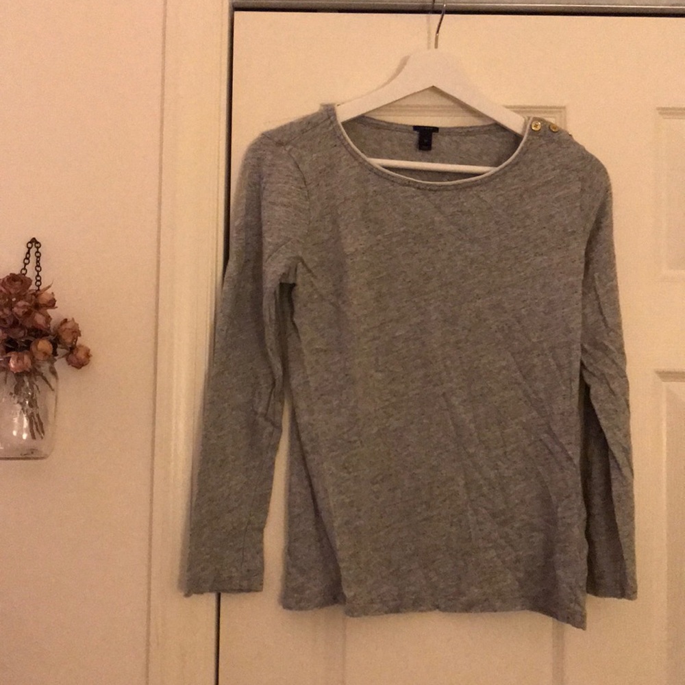 J. Crew long sleeve knit shirt.